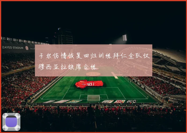 卡尔伤情恢复回归训练拜仁全队仅穆西亚拉缺席合练